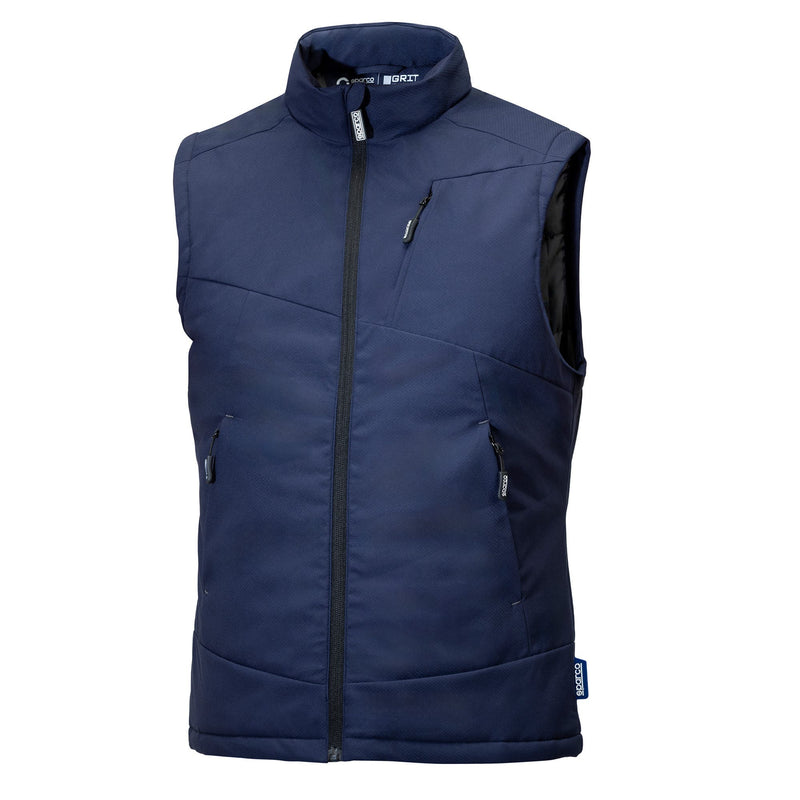 Sparco Grit Gilet — Navy blue