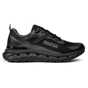Sparco S-Pike Sisteron Occupational Shoes O2 ESD Unisex Black — Black/Dark Grey