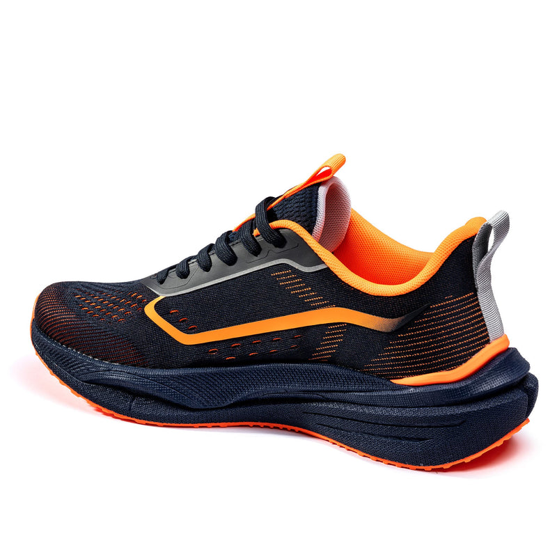 Sparco S-Cape Yohan Occupational Shoes O1 ESD Unisex Dark Blue — Marine blue/Fluorescent orange