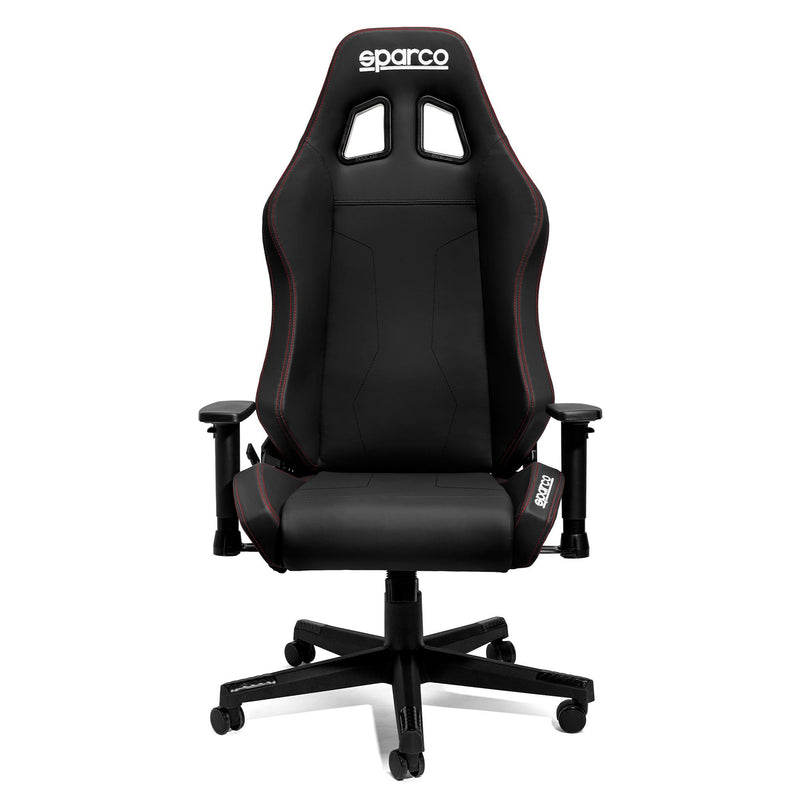 Sparco Coach Office Chair — Black/Red