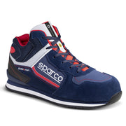 Sparco Gymkhana-H Olympus Safety Shoes S3 ESD - Navy — Navy blue/Red