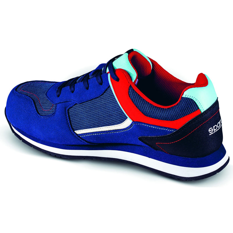 Sparco Gymkhana Martini Racing Safety Shoes S1P ESD Unisex Blue/Red — Navy blue
