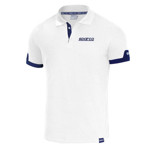 Sparco Corporate Polo Shirt — White