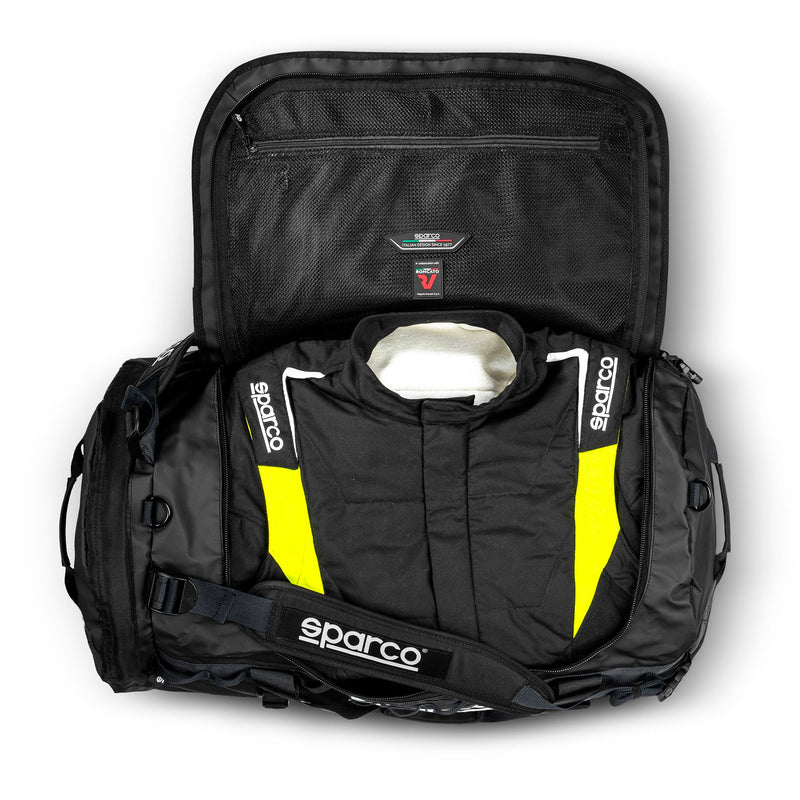 Sparco Dakar-L Duffel Bag - Black — Black