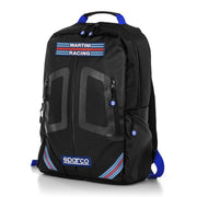 Sparco Stage Martini Racing Backpack - Black/Blue — Sky blue