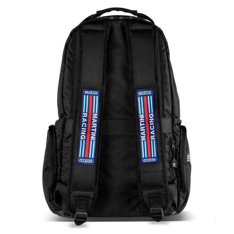 Sparco Superstage Martini Racing Backpack - Black — Black