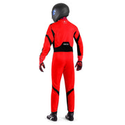 Sparco Thunder Advanced Karting Suit — Red/Black