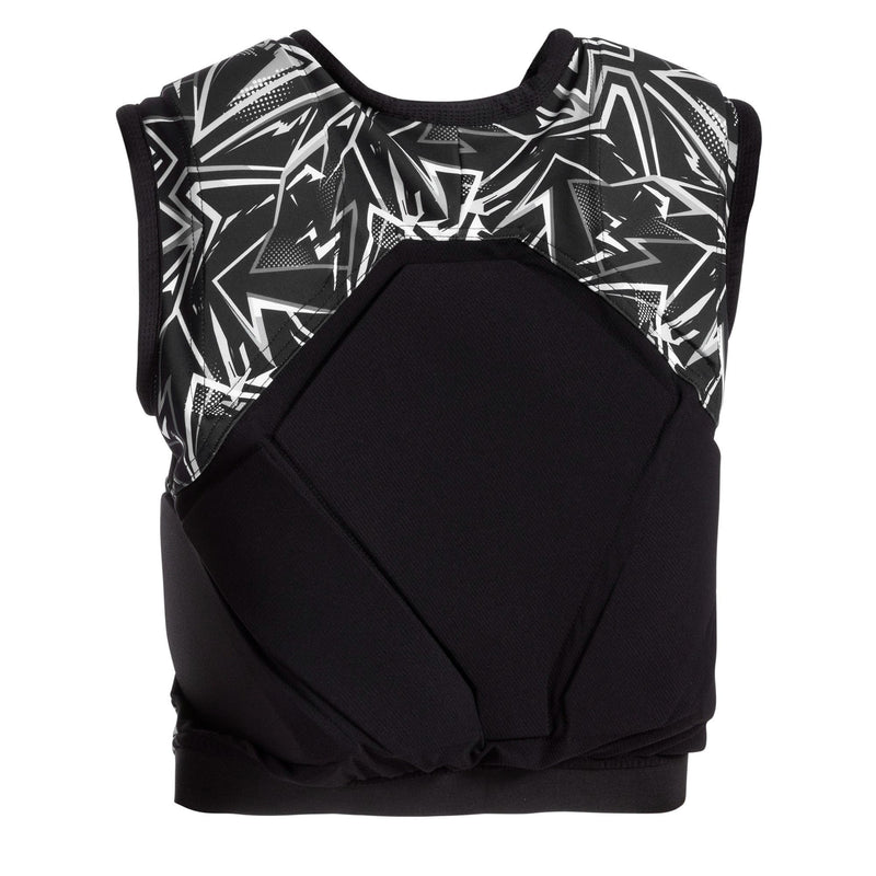 Sparco SJ Pro K-3 Karting Rib Protection Vest — Black/White