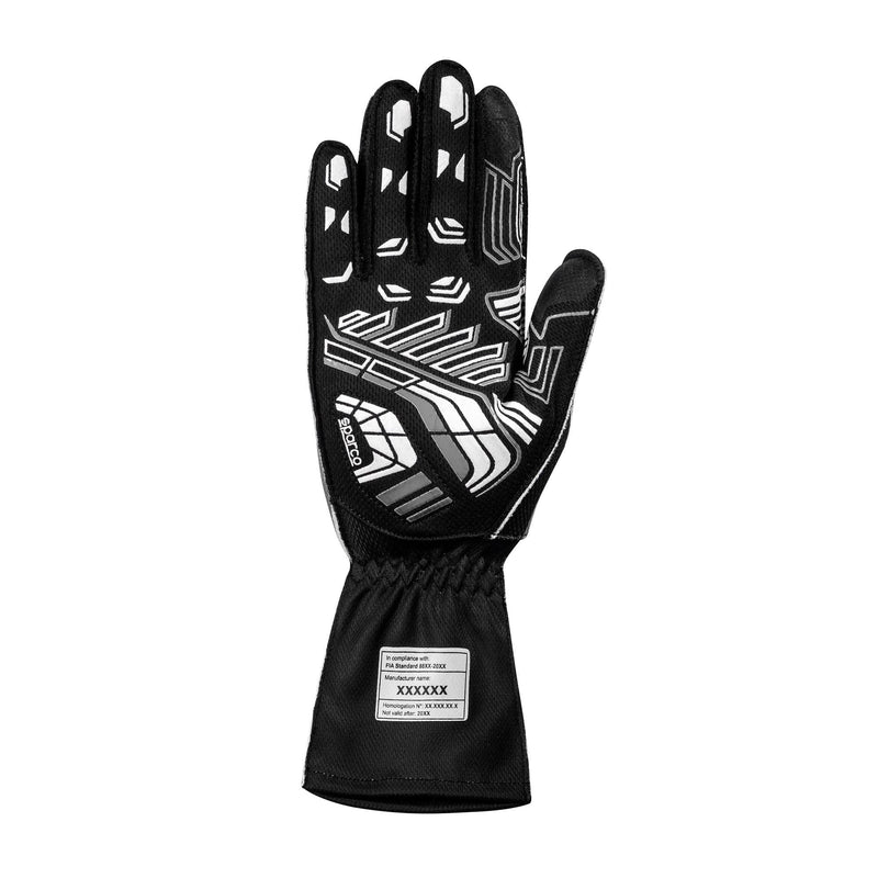 Sparco K-Arrow+ Karting Gloves — Black/Grey