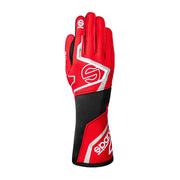 Sparco K-Tide+ Karting Gloves — Red/Black