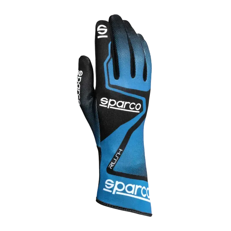 SPARCO RUSH FOR KARTING - Blue / 4 - Karting Gloves