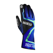 SPARCO RUSH FOR KARTING - Blue / Fluo Green / 4 - Karting Gloves
