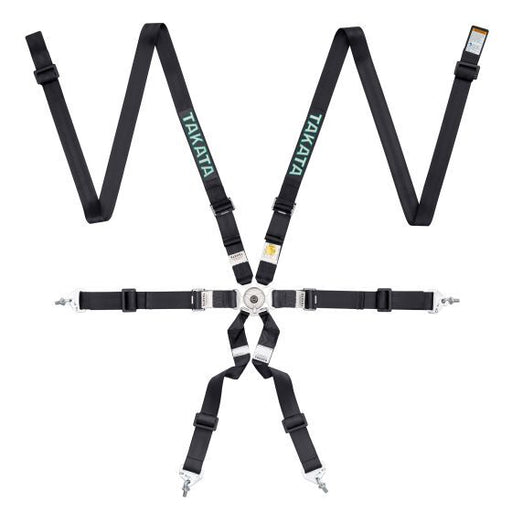 Takata Race 2x2 6-Point FHR Harness